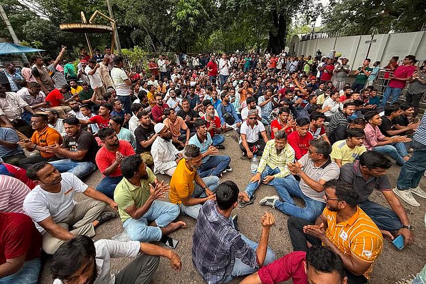 Ishraque’s supporters continue demonstrations at Kakrail intersection