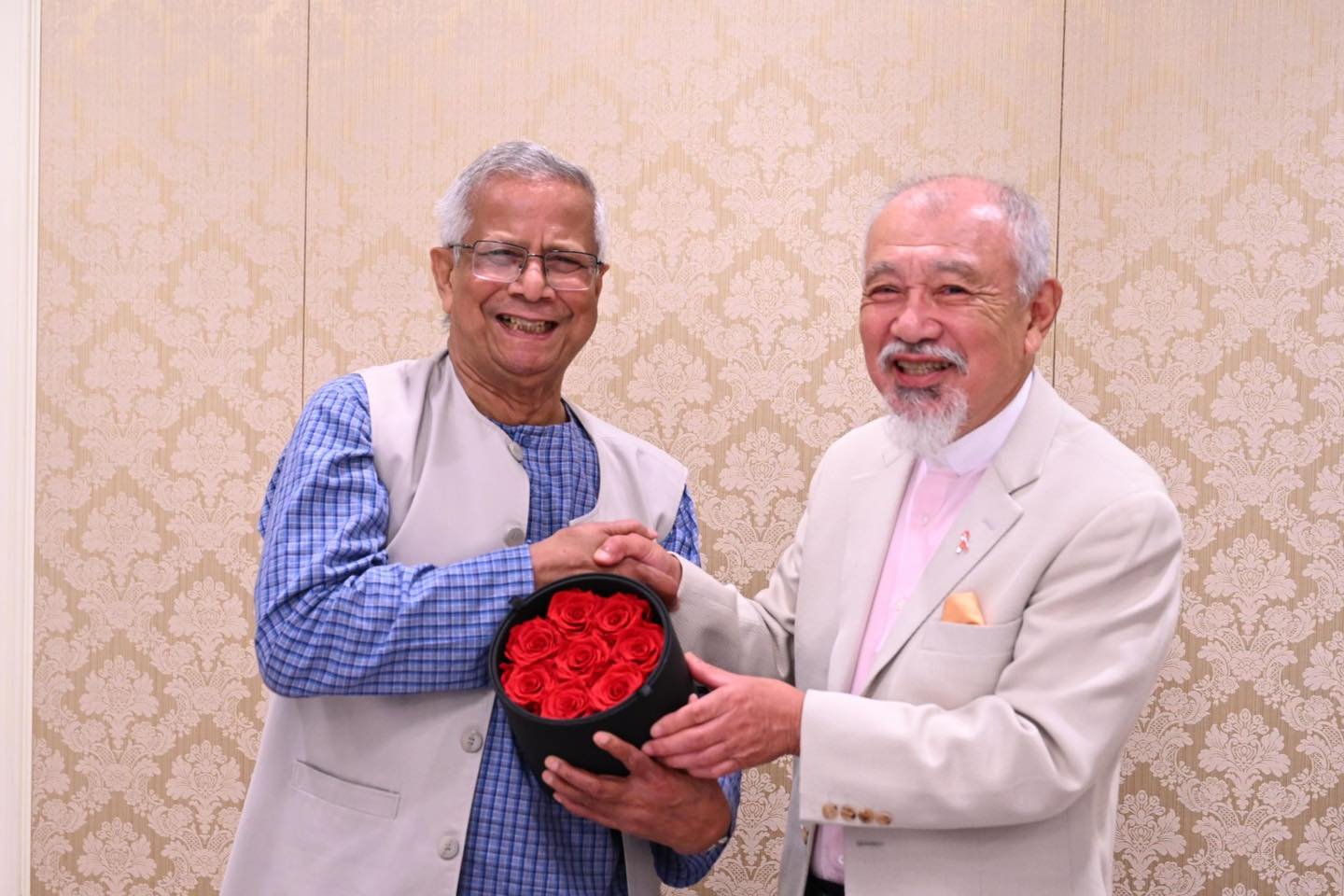 Nippon Foundation head meets Chief Adviser