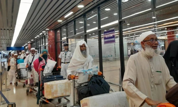 50,036 Hajis return after performing Hajj