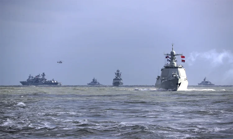 China and Russia start joint drills in Sea of Japan